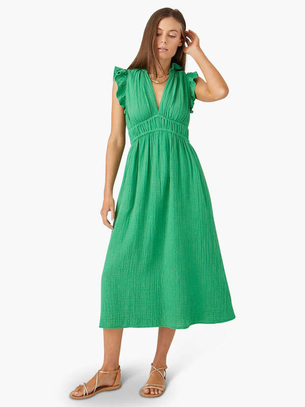 XIRENA Peony Dress Lily Pad Garmentory