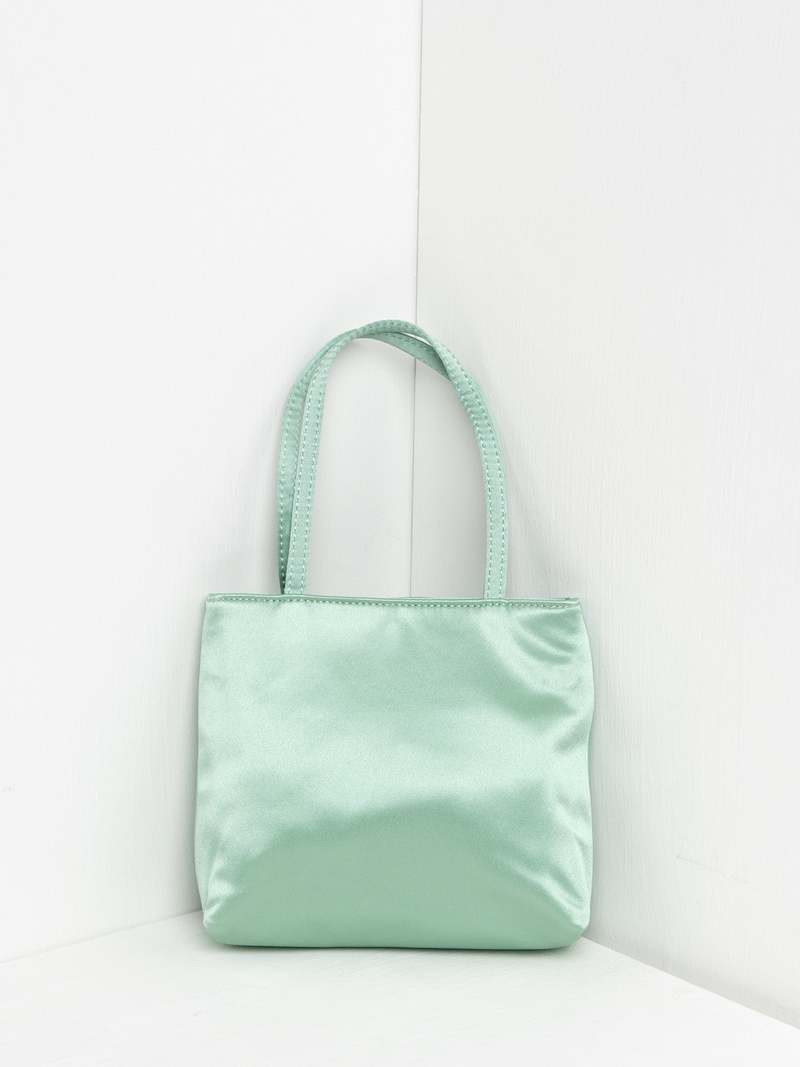 Home Of Hai Little Silk Bag - Light Green | Garmentory