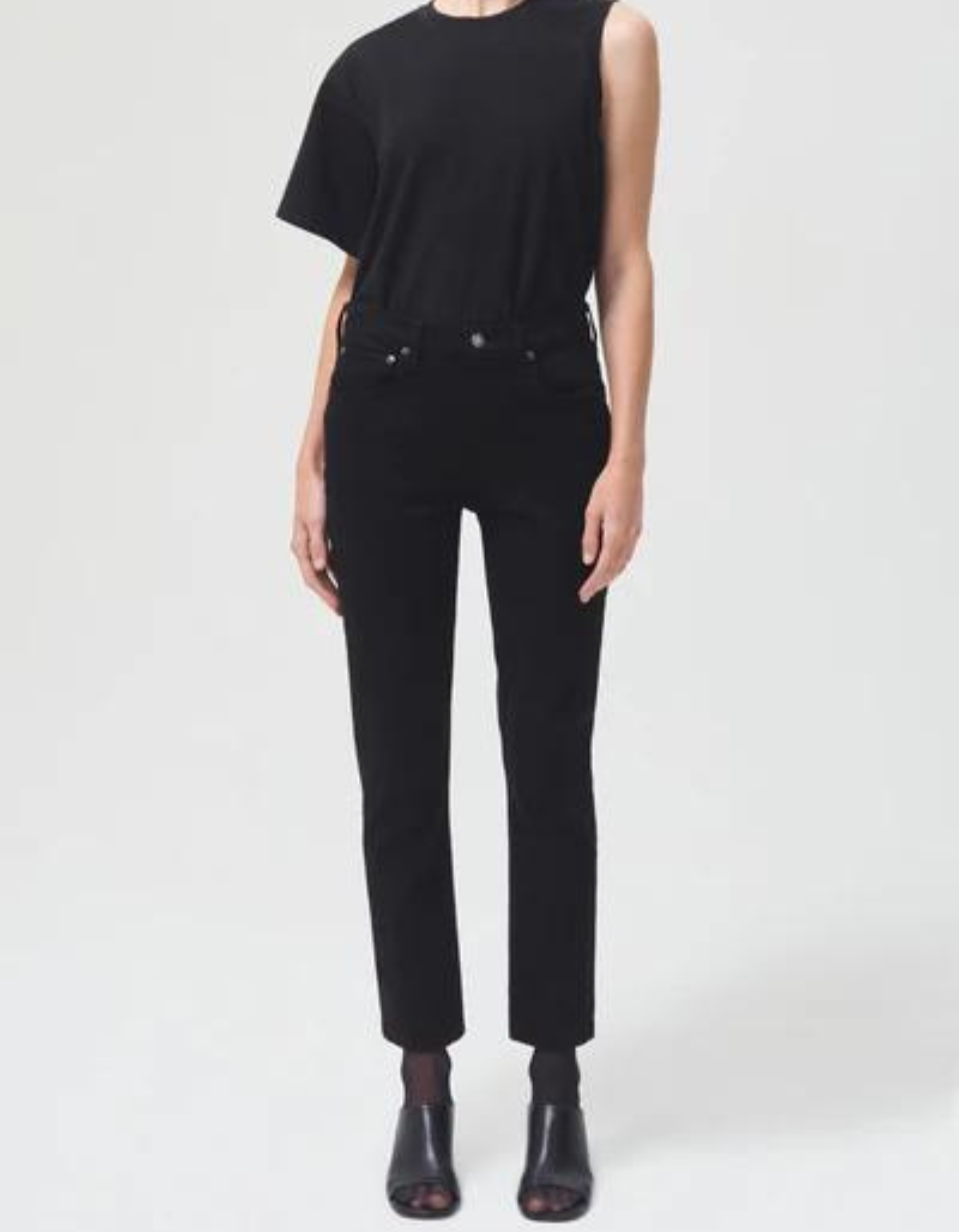 パンツ AGOLDE Merrell Slim Fit Denim Pants Black A9021C1372AXI A902 MUSINSA | AGOLDE Murrell Slim Fit Denim Pants - Black