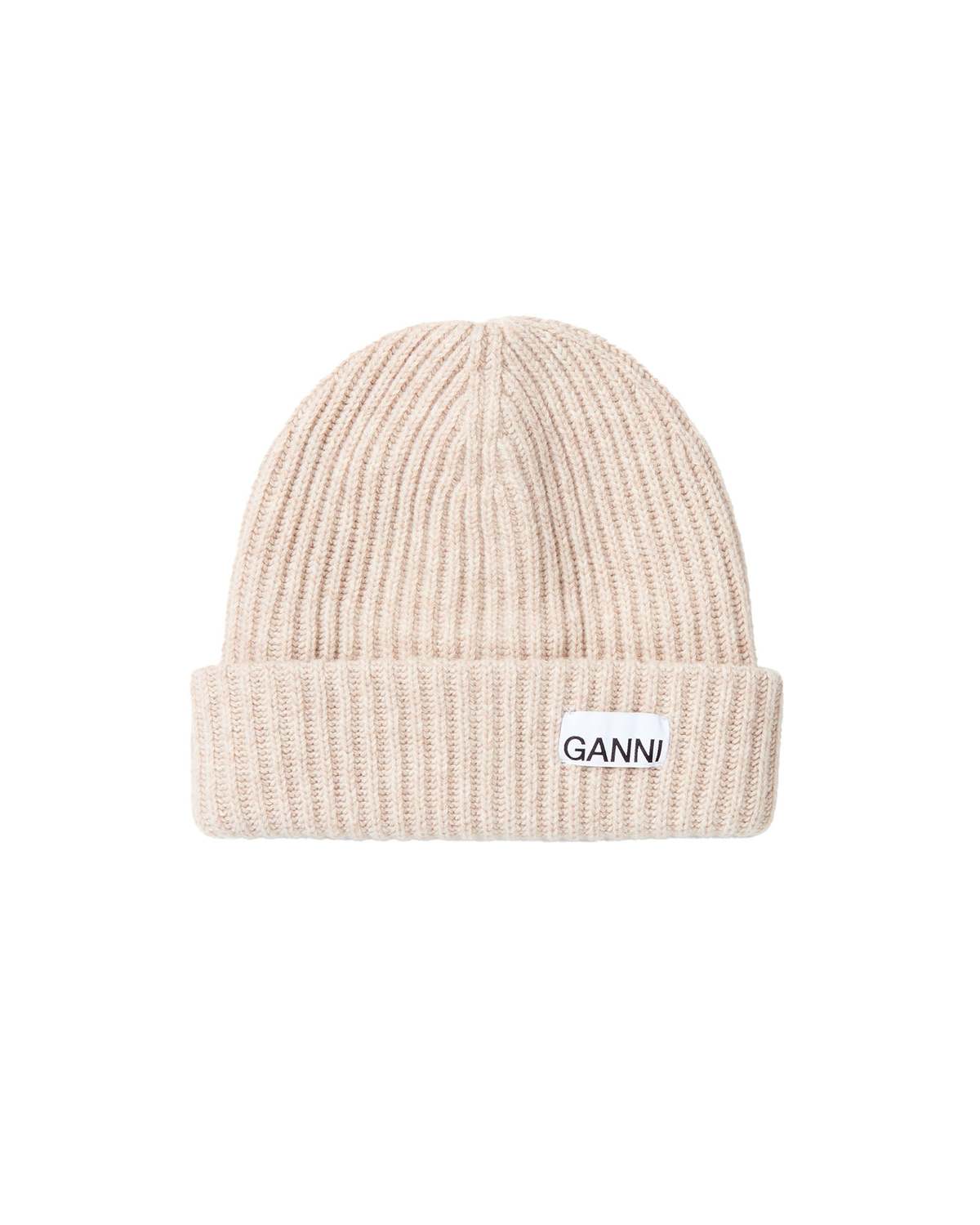 帽子 GANNI Rib Beanie \