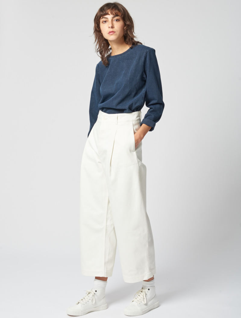 STUDIO NICHOLSON 「BIONDA」 Studio Nicholson Bionda Pant - Espresso | Garmentory