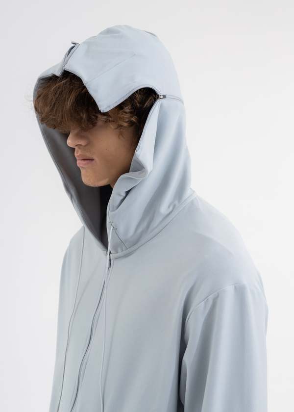 トップス post archive faction 5.0 hoodie gray Post Archive Faction 5.0 Hoodie Center - Size Large - Charcoal