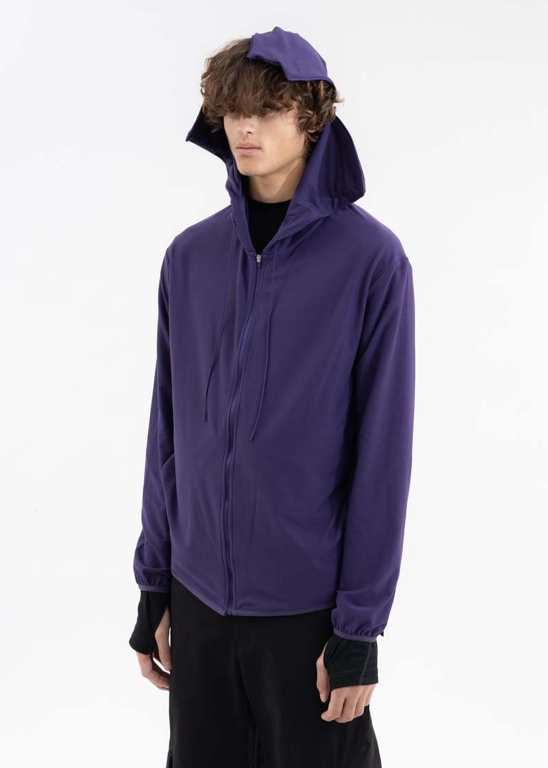 トップス POST ARCHIVE FACTION 5.0 HOODIE CENTER 5.0 Hoodie Center in Purple – SVRN