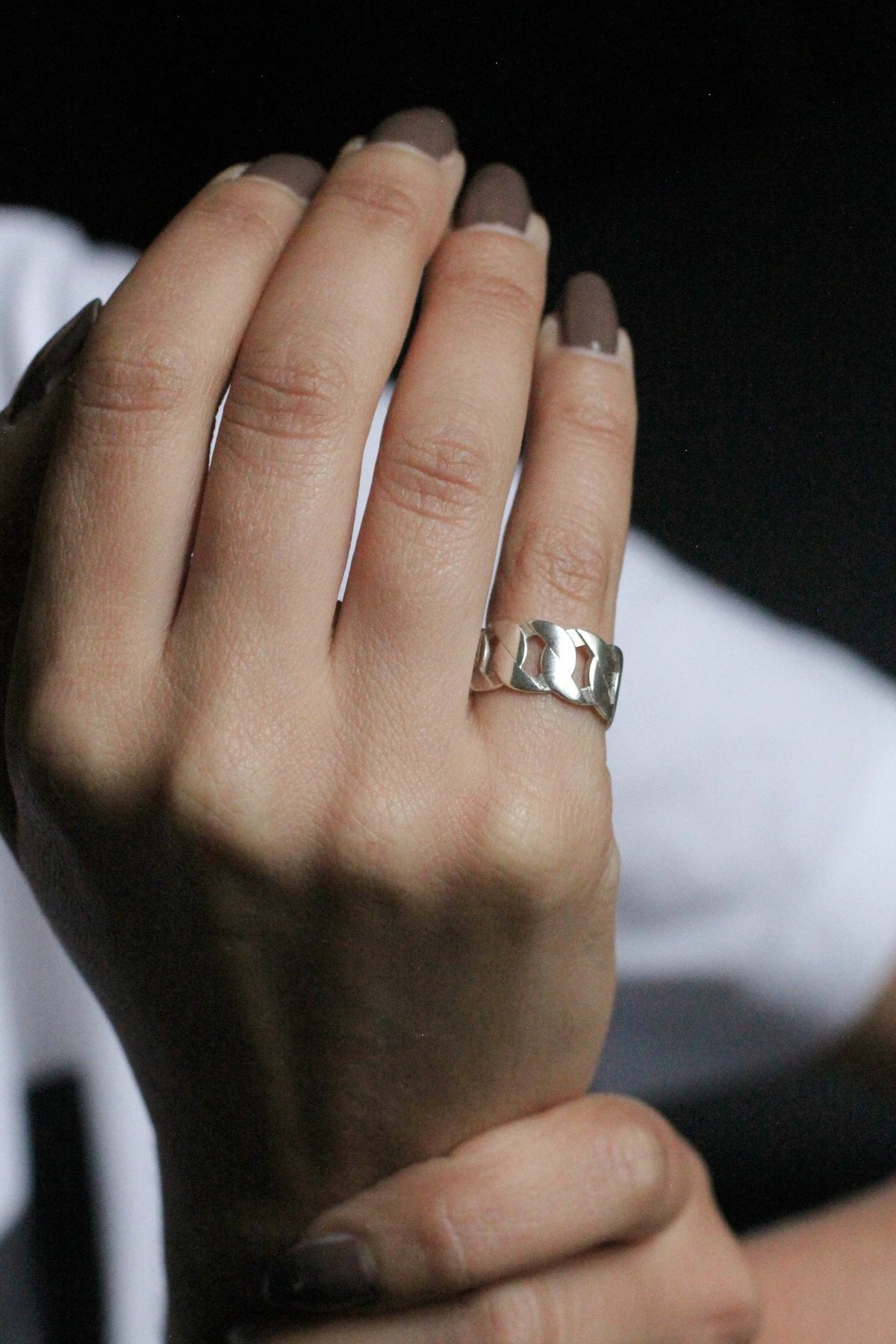 SASKIA DIEZ GRAND RING SILVER Garmentory saskia-diez-grand-ring-silver-garmentory