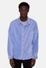 Blue&Cream Micro Cord Velour Shirt - Bright Blue - Thumbnail 1