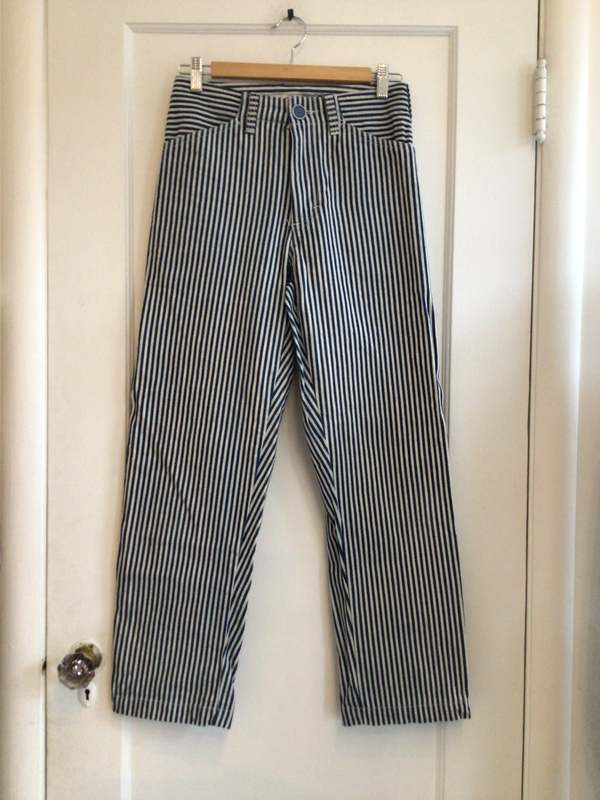 Metro Womens Pant in Goldman Stripe