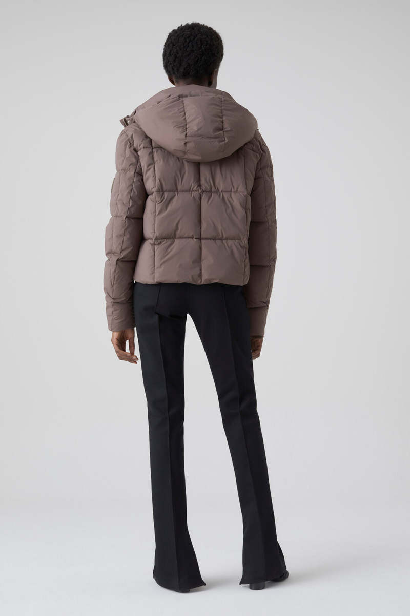 【NONCODE】Ringo woolen quilted short jacket Closed Quilted Short Jacket | Garmentory