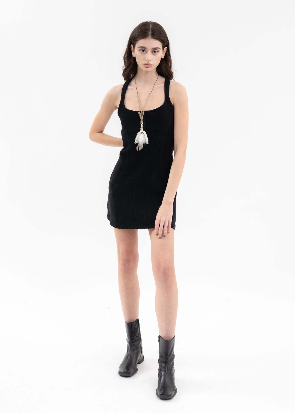 Hyein Seo Racerback Dress - Black | Garmentory