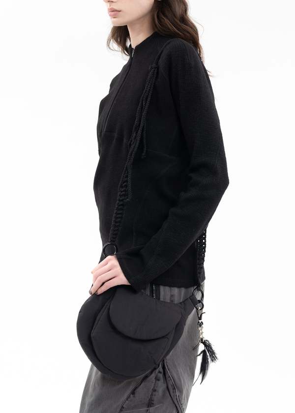 Hyein Seo Sling Bag W/ Key Ring - Black | Garmentory