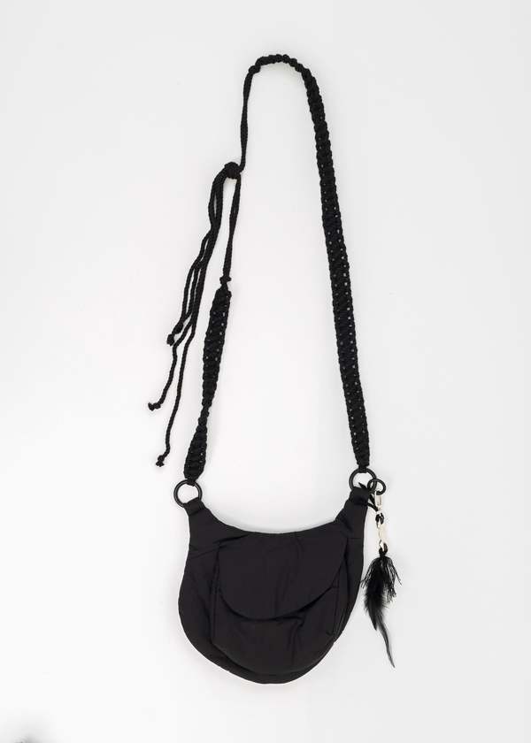 Hyein Seo Sling Bag W/ Key Ring - Black | Garmentory