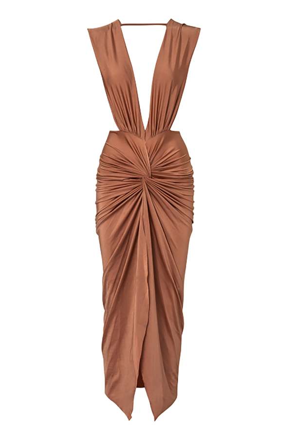 Baobab Mia Dress - Brown Sugar | Garmentory Baobab Mia Dress - Brown Sugar | Garmentory