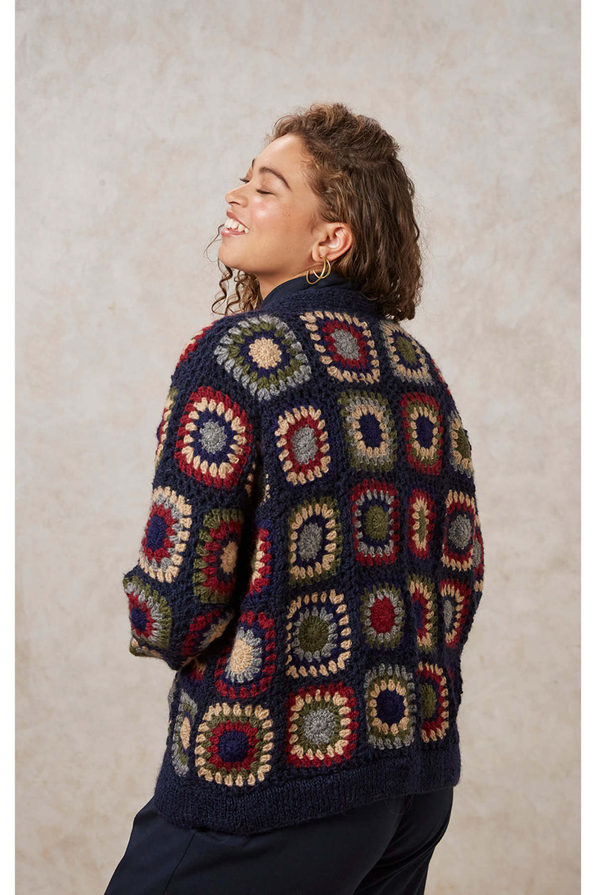 People Tree Knit Cardigan - Flowers | Garmentory