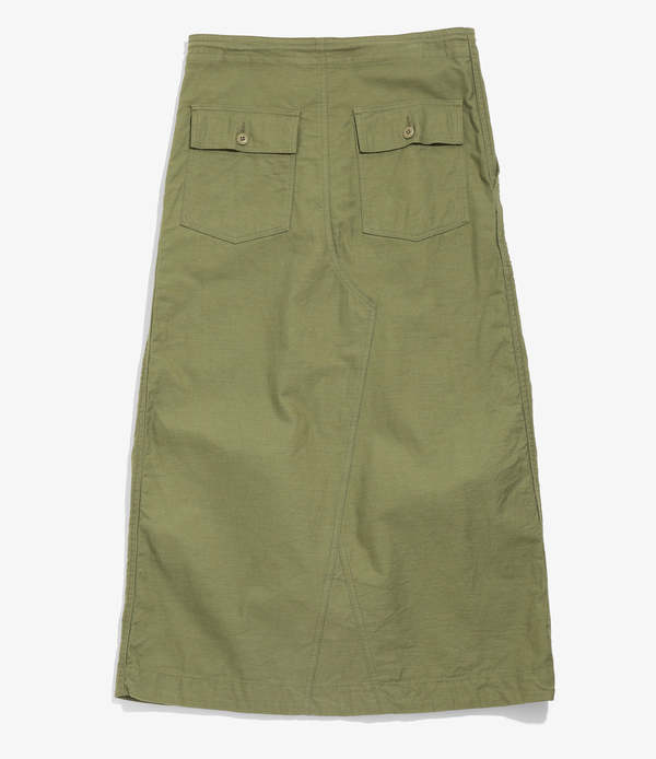 【最終価格】ニードルズ　NEEDLES STRING FATIGUE SKIRT NEEDLES Black String Fatigue Skirt Needles