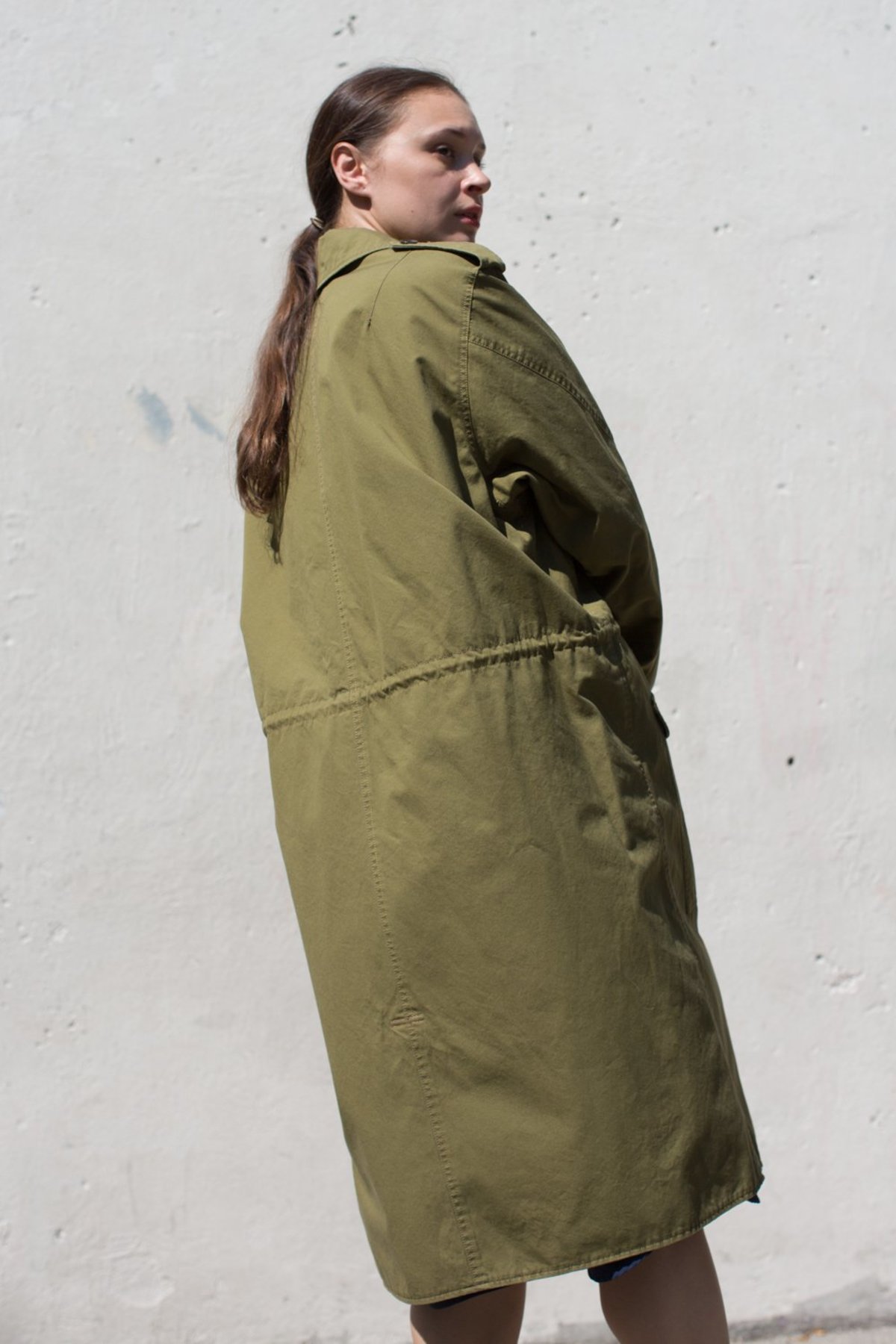 chimala（チマラ）| NORWEGIAN ARMY COAT Chimala Norwegian Army Coat in Khaki Green | Garmentory