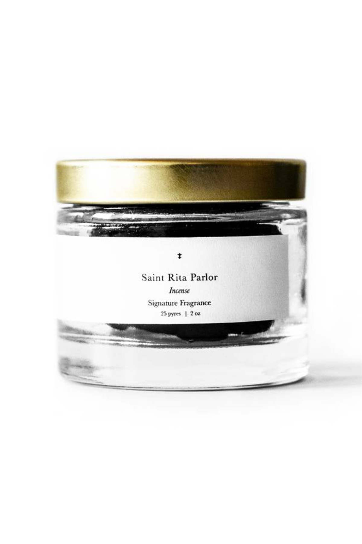 Saint Rita Parlor Signature Fragrance Incense Black Garmentory