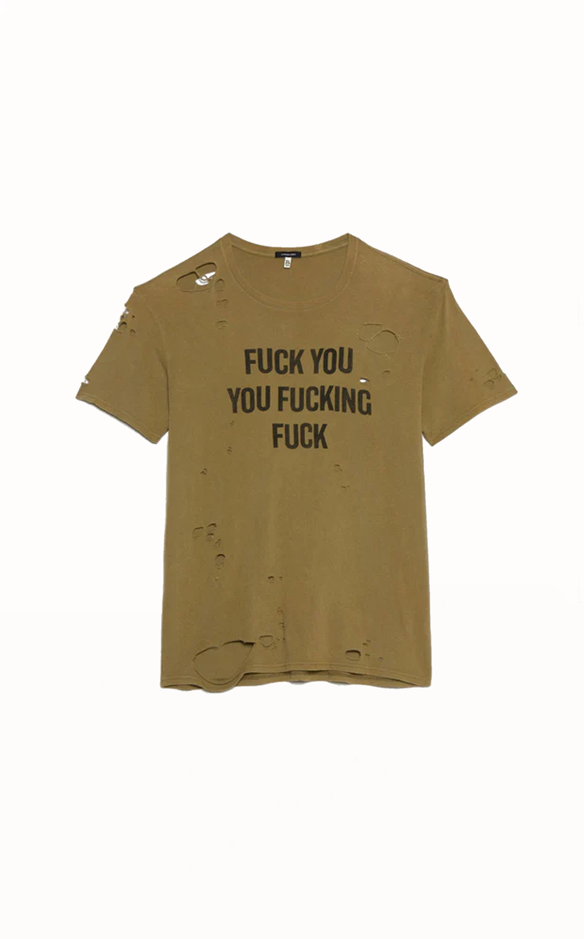 【関税込み】R13 オフホワイト 'Not A Fan' Boy Tシャツ R13のオフホワイト 'Not A Fan' Boy Tシャツがセール中