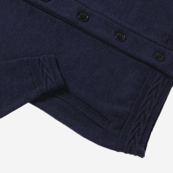 Outclass Attire Shawl Collar Cardigan - Indigo