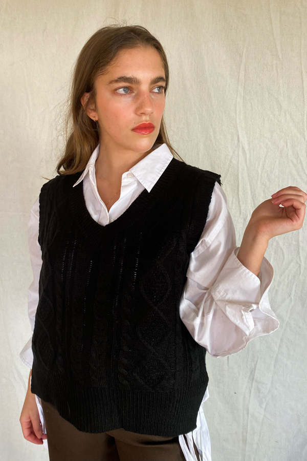 Victoria Sweater Vest Garmentory