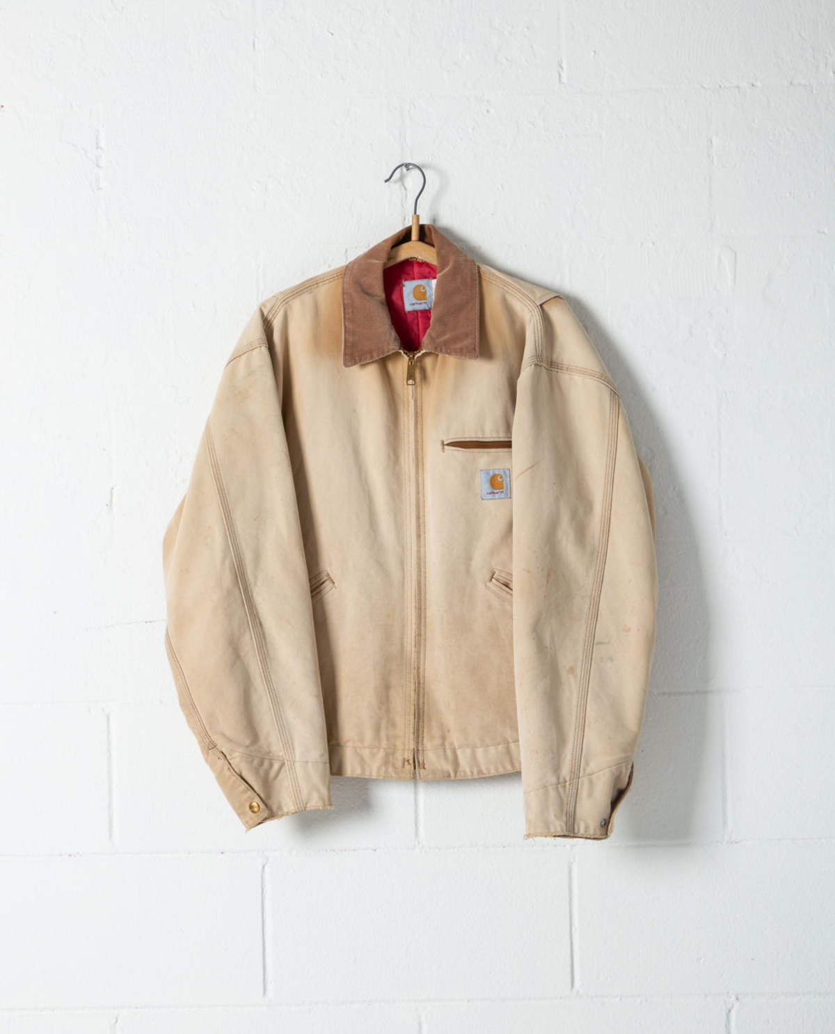 Carhartt Duck Lined Detroit Jacket - Tan | Garmentory