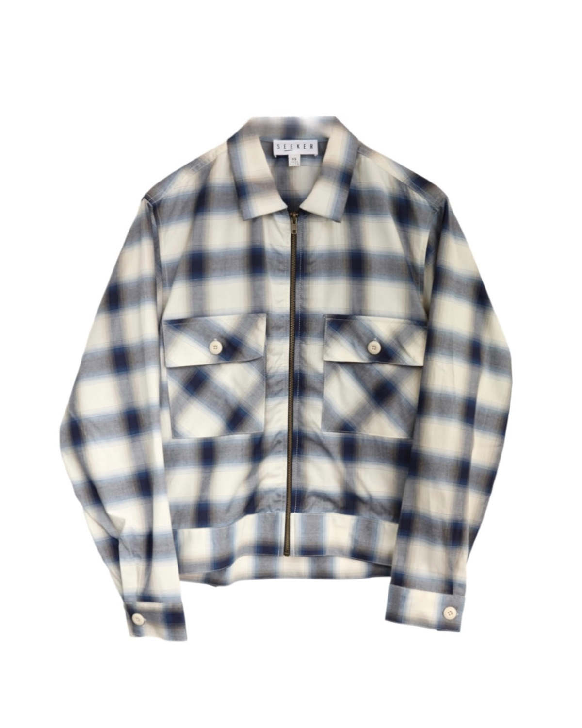 SEEKER Vault Jacket - Lapis Plaid - Image 1 of 2