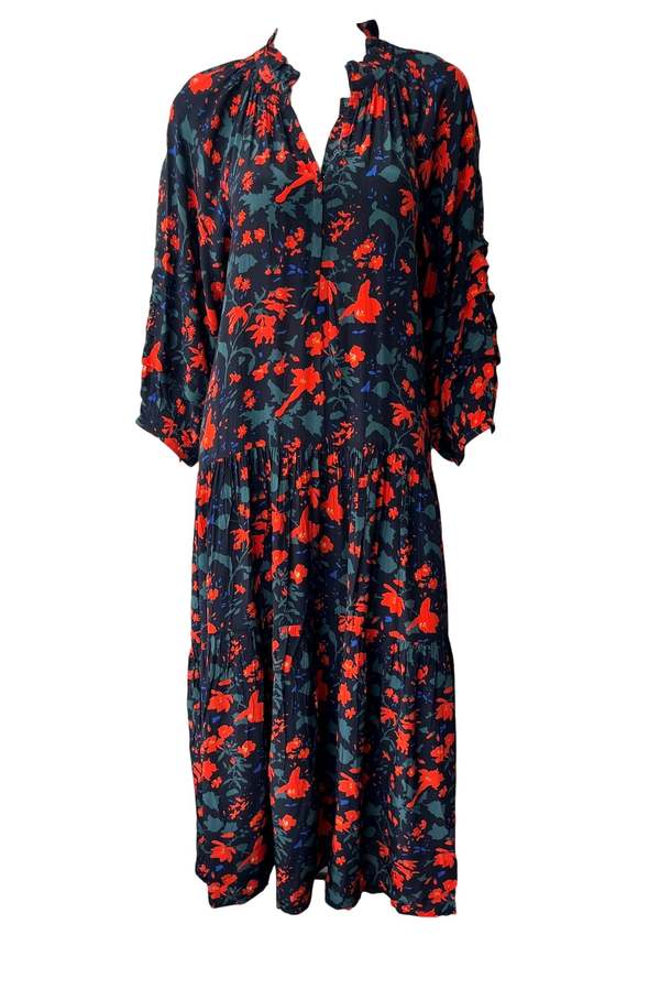 Apiece Apart Trinidad Maxi Dress - Vibrant Floral