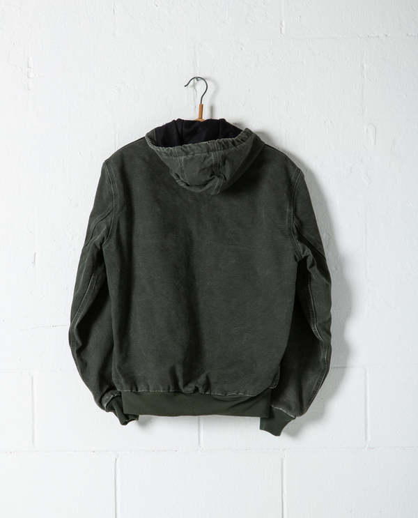 Vtg Carhartt Jacket Large Duck J68 Full Zip Canvas Work