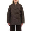 Ganni Ripstop Quilt Jacket - Mole - Thumbnail 1