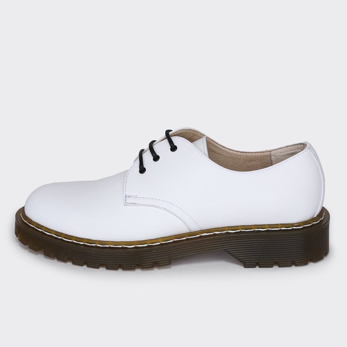 Good Guys James Vegan Oxford Shoes White Garmentory