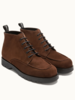 Kleman Oxal Leather Laced Boots - Chocolate - Thumbnail 4