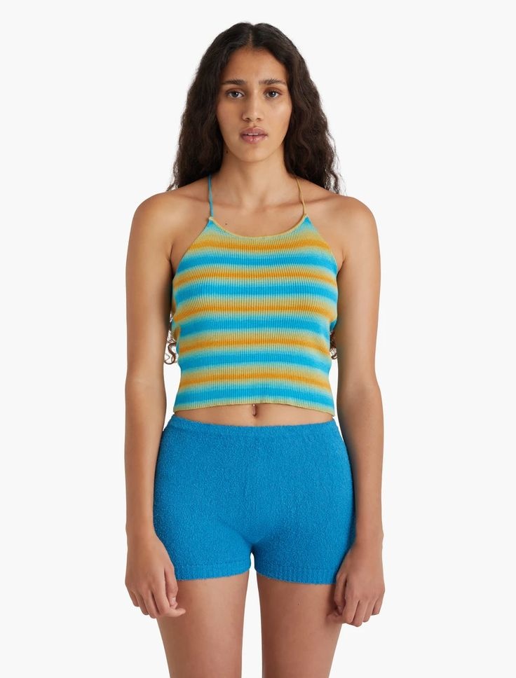 Paloma Wool Keywest Striped Knit Top - Blue | Garmentory
