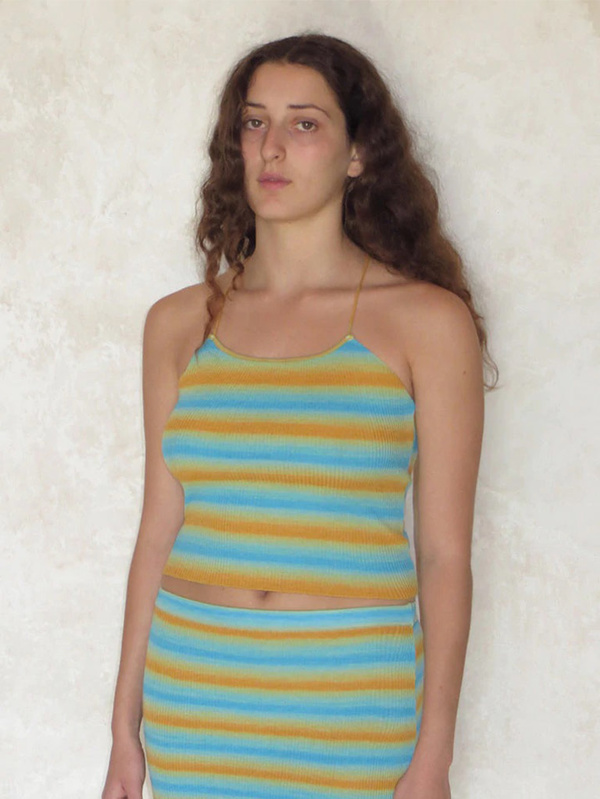 Paloma Wool Keywest Striped Knit Top - Blue | Garmentory