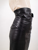Vintage Alaia 1980s azzedine alaia leather skirt - Black - Thumbnail 5