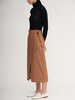 Diarte Fanny Wrap Skirt - Caramel Denim - Thumbnail 3