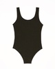 Mary Young Lani Bodysuit - Black Rib - Thumbnail 4