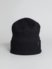 Dinadi Merino Cuffed Hat - Black - Thumbnail 2