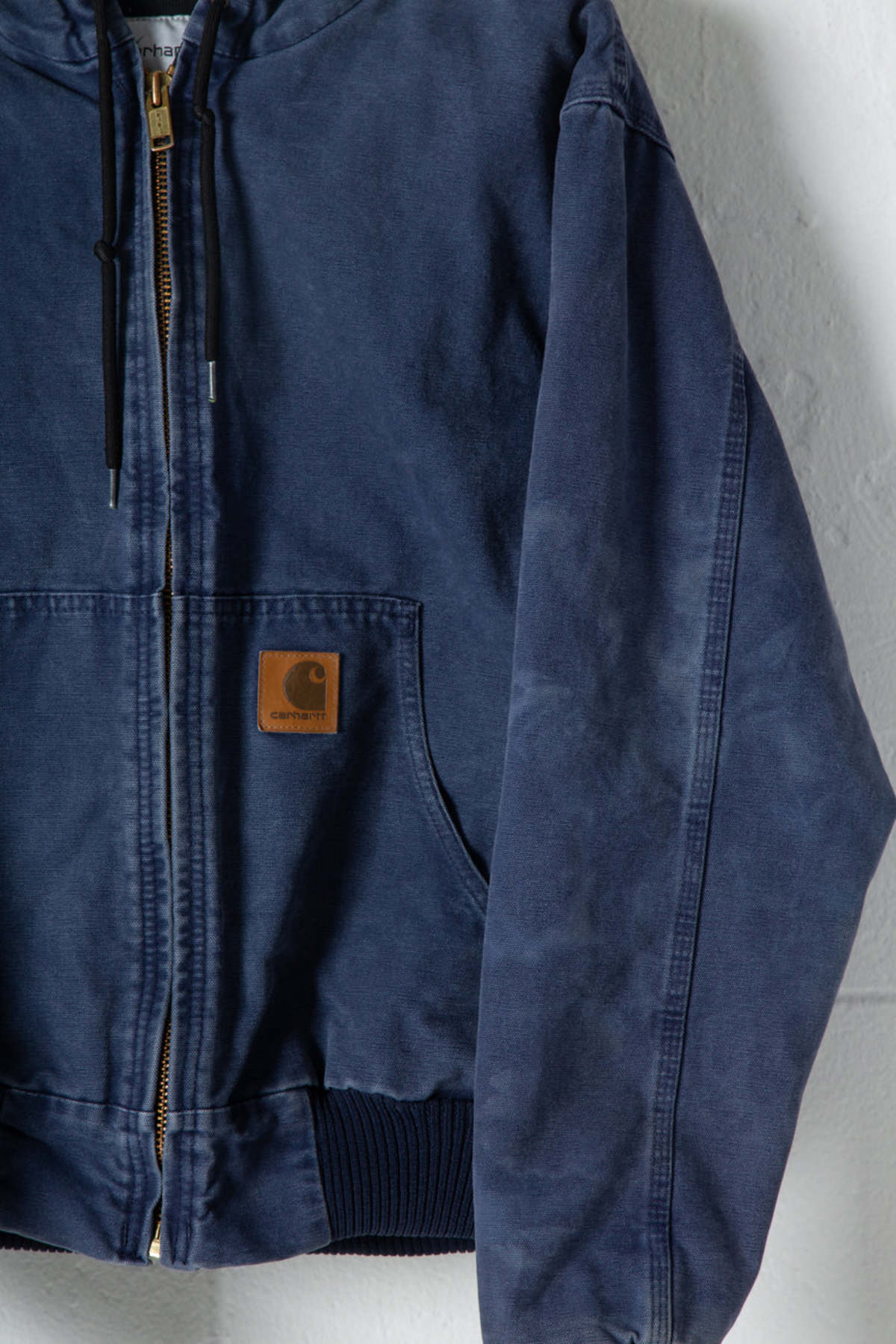 Carhartt Duck Lined Active Jacket - Navy | Garmentory