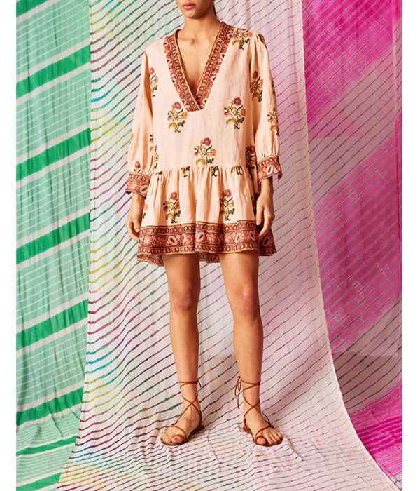 free people wild one embroidered peasant dress Free People Willow Embroidered Mini Dress