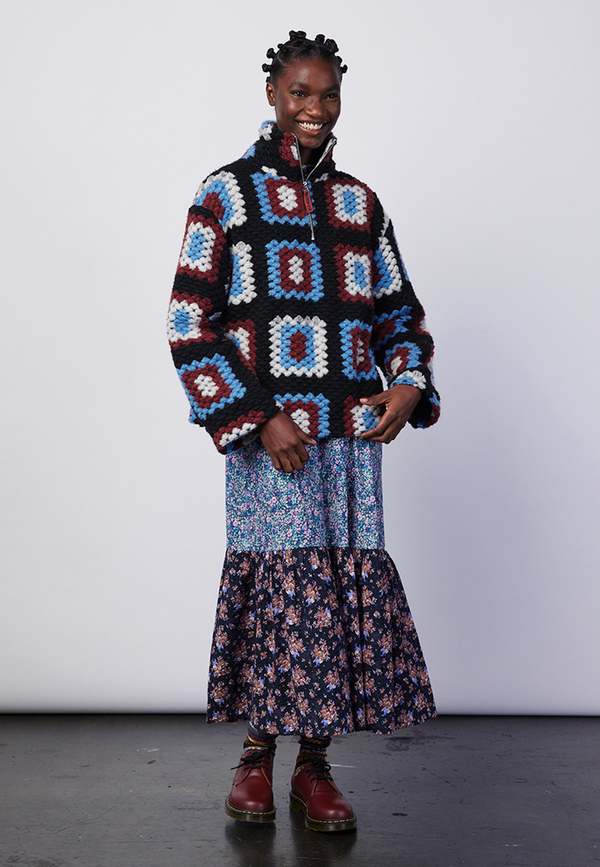 【ADAWAS】knit gawn Acne Studios - Wide rib cardigan - Seagrass Green