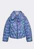 DAMSON MADDER Holly Print Puffer - Blue - Thumbnail 3