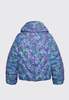 DAMSON MADDER Holly Print Puffer - Blue - Thumbnail 4