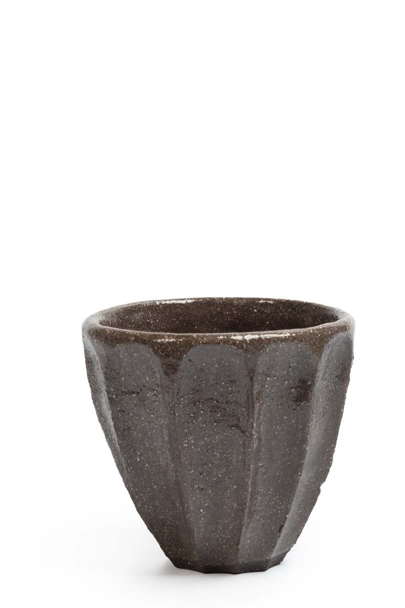 Olivia Fiddes Faceted Cup - Black Olivia Fiddes Faceted Cup - Black