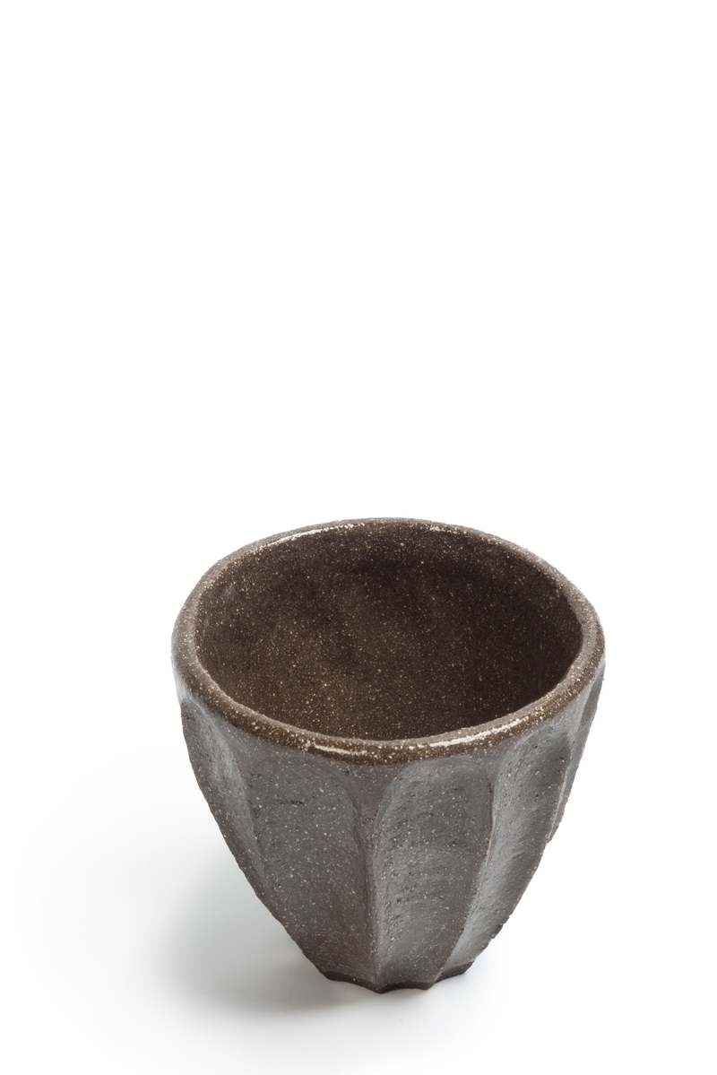 Olivia Fiddes Faceted Cup - Black Olivia Fiddes Faceted Cup - Black