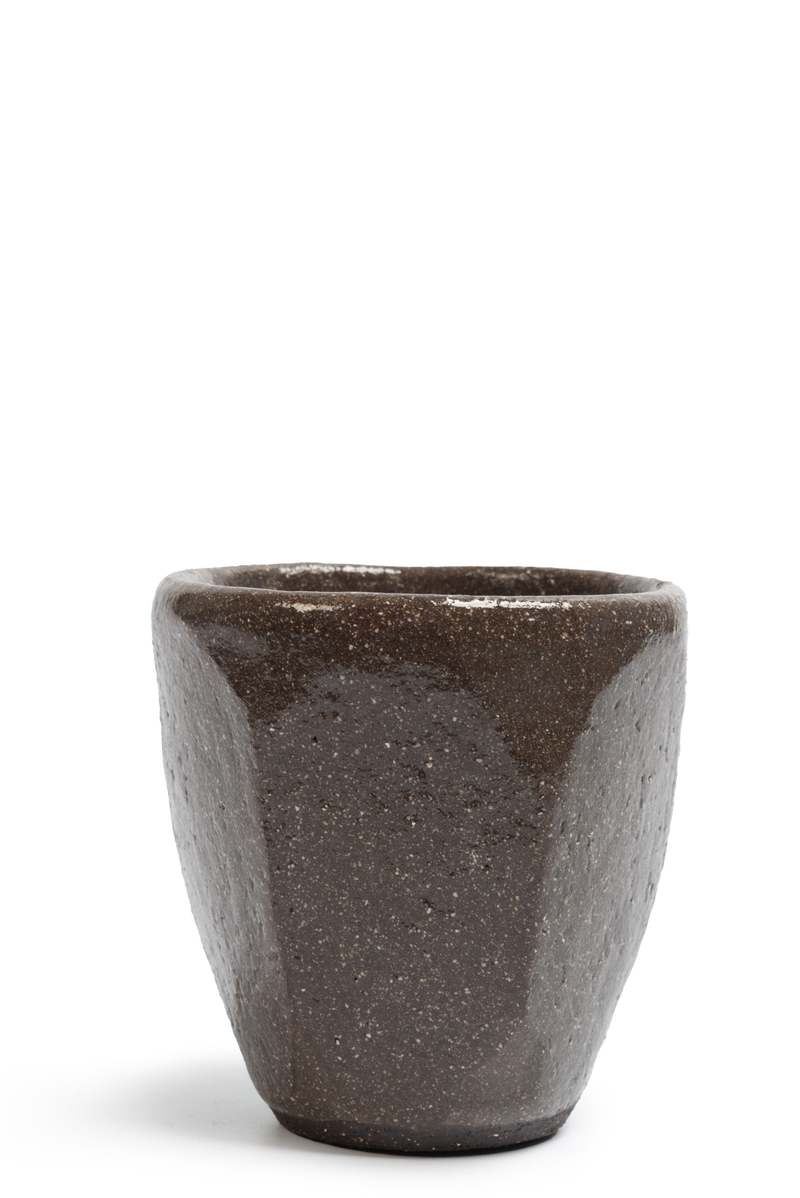 Olivia Fiddes Sliced Cup - Black
