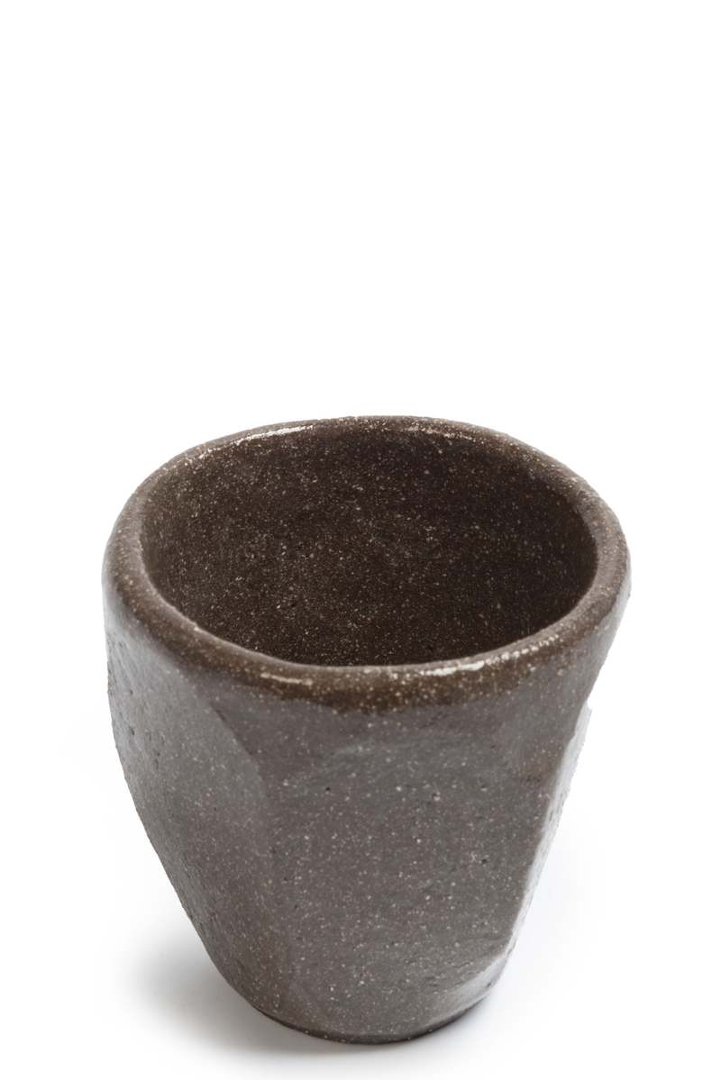Olivia Fiddes Sliced Cup - Black