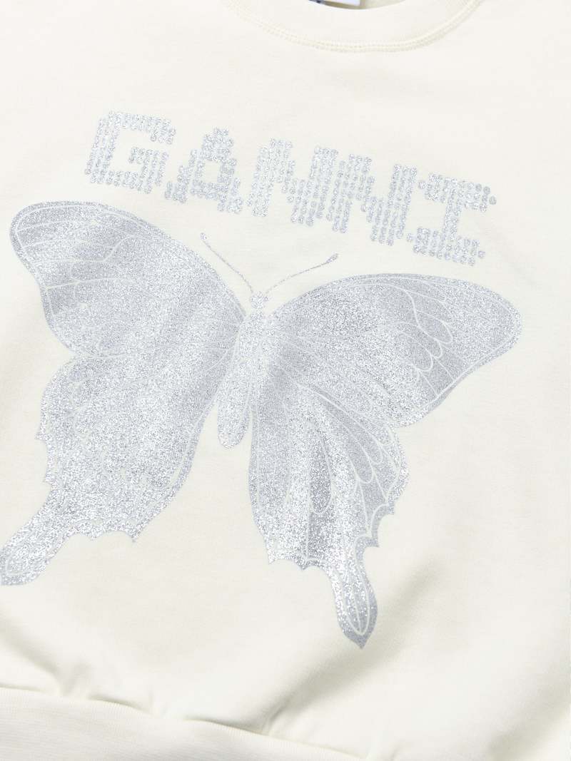 Ganni Butterfly Turtleneck Sweater | italist