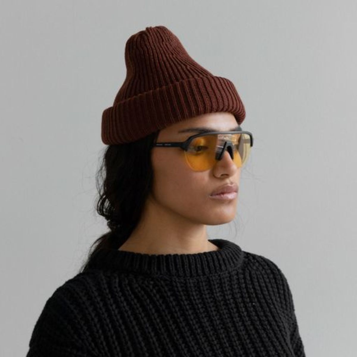 James Street Co. Highland Wool Port Beanie - Cherrywood  display picture 3