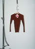Issey Miyake Vintage 1990s Knitwear - Burgundy - Thumbnail 1