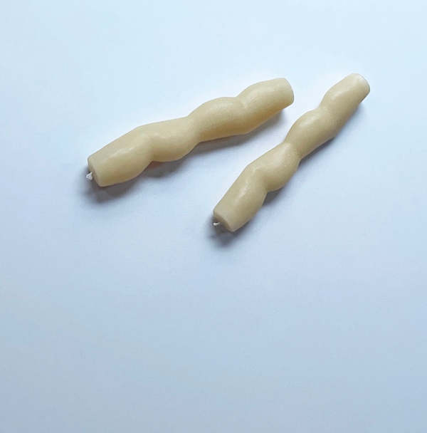 Common Body Figure Taper Candle Set Cream Garmentory