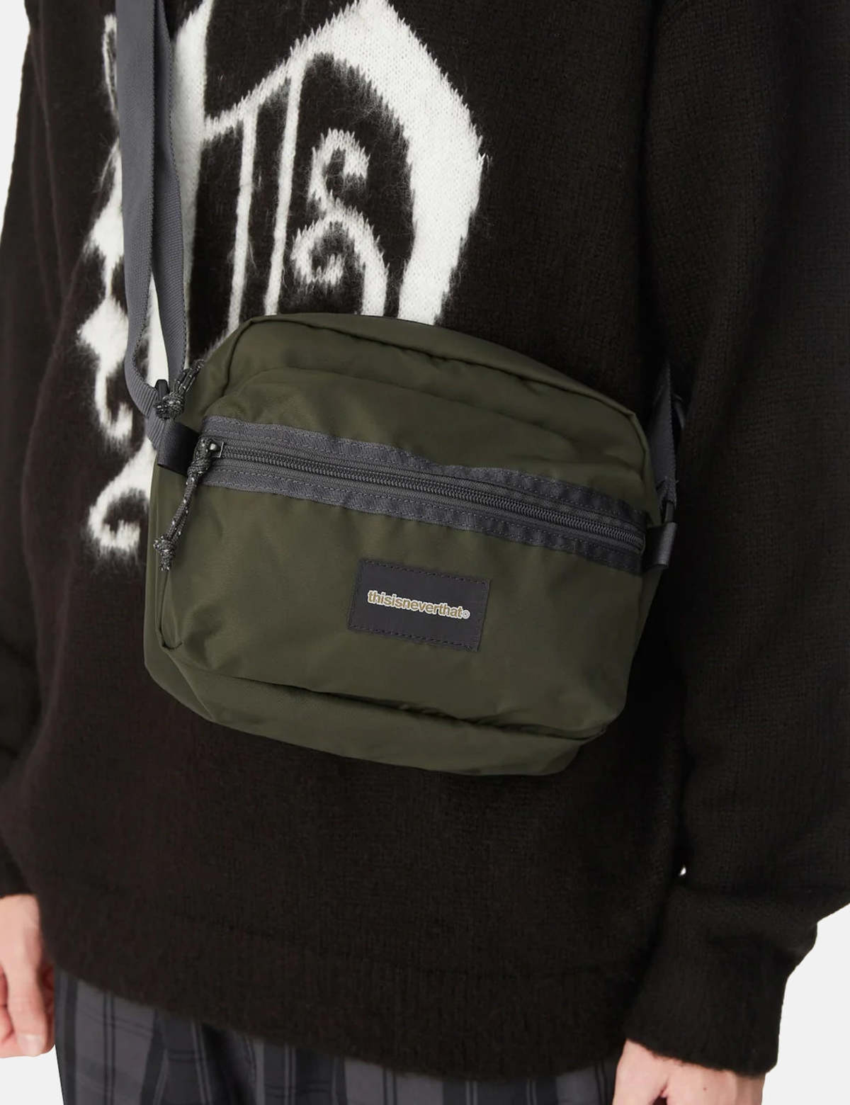 【THISISNEVERTHAT】UL Shoulder Bag Olive thisisneverthat UL Shoulder Bag Olive – Laced