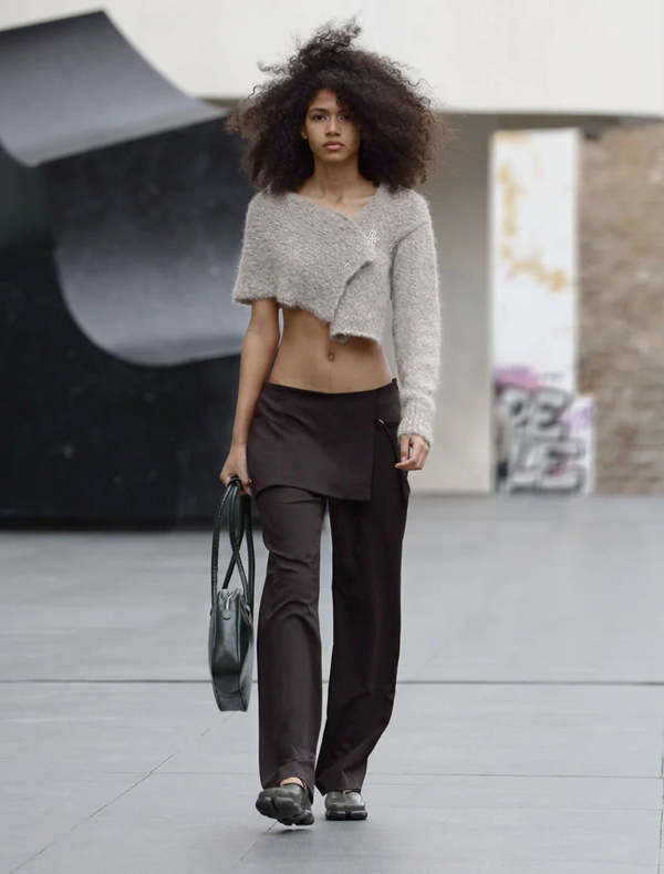 paloma wool ダークブラウン カジュアルパンツ スカート Paloma Wool Brown Archive Trousers Paloma Wool